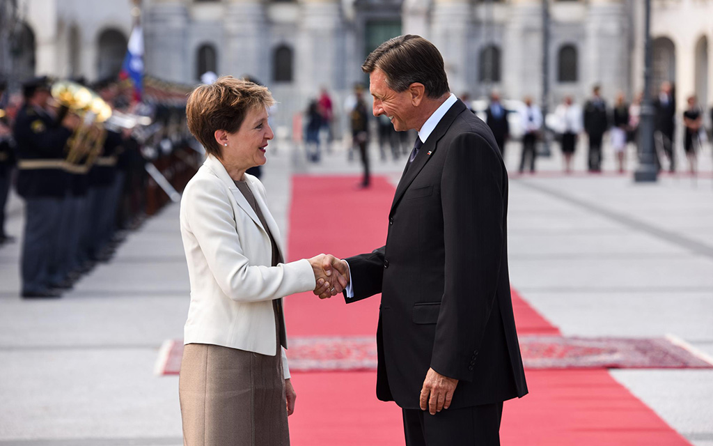 Visite officielle en Slovenie