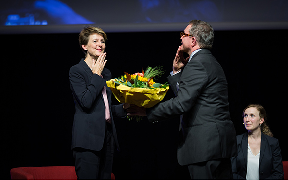 Don présidentiel pour la Fédération Suisse des Sourds