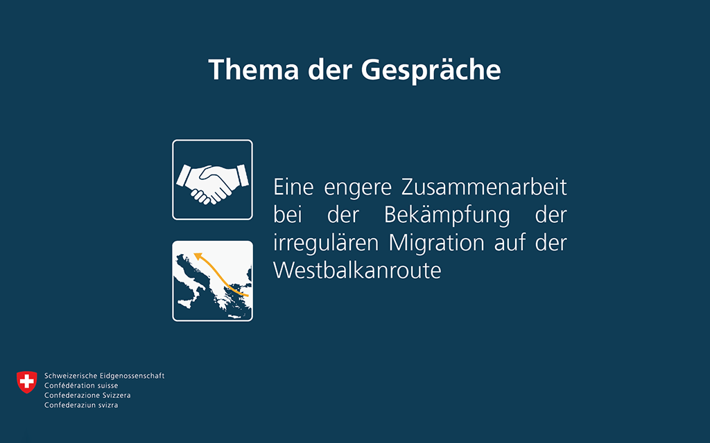 Thema der Gespräche