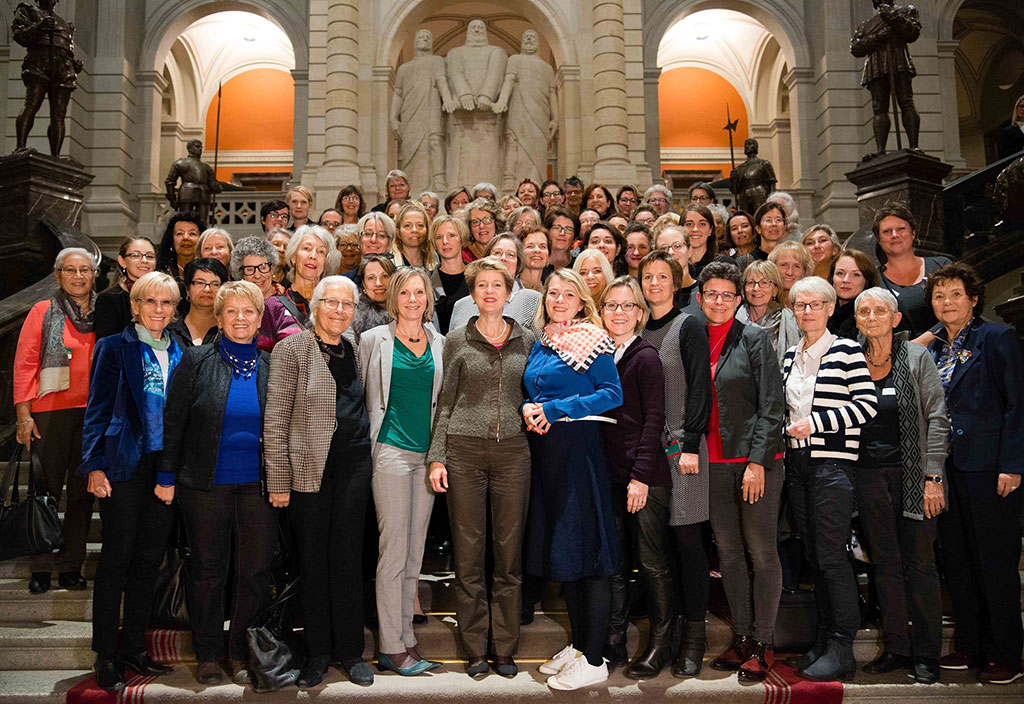 Conférence des présidentes d’Alliance F à Berne, 14 novembre 2017