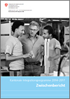 Titelbild des Zwischenberichts der Kantonalen Integrationsprogramme KIP